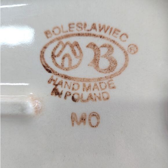 Boleslawiec Polish Pottery| Snowflake Baking Dish | Size 9.5L x 7W x 2H - Picture 7 of 7